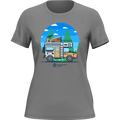 Funny Camping T-Shirt for Women
